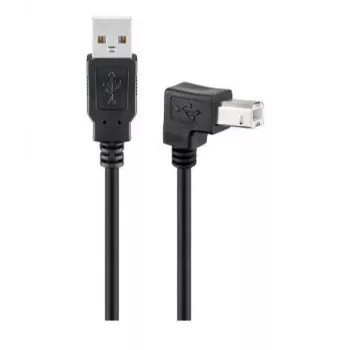„Microconnect“ USBAB2kampuotas2 USB laidas USB 2.0 1,8 m USB A USB B juodas