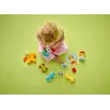 Konstruktorius LEGO DUPLO Gyvūnų traukinys 10412 — 19 dalių, nuo 1,5 metų, 170×60×430 mm
