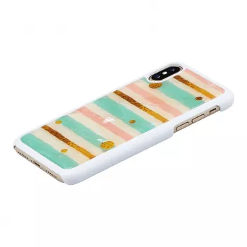 išmaniojo telefono dėklas iKins, skirtas iPhone XS / iPhone XS Max — pop mint Juoda