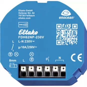 Eltako Funk Schaltaktor FDH62NP-230V+FTKB-rw — belaidis perjungimo vykdiklis, 230 V