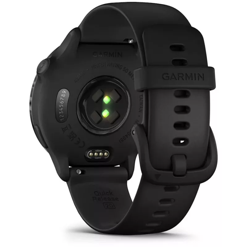 Garmin vívoactive 6 3,05 cm (1,2) AMOLED 42 mm Skaitmeninis 390 x 390 pikselių Liečiamas ekranas Juodas Wi-Fi GPS (palydovas)