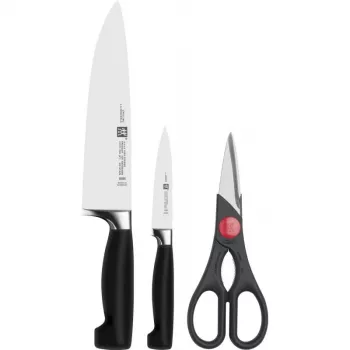 ZWILLING 35055-000-0 virtuvinių įrankių/peilių rinkinys 3 vnt.