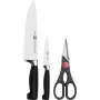 ZWILLING 35055-000-0 virtuvinių įrankių/peilių rinkinys 3 vnt.