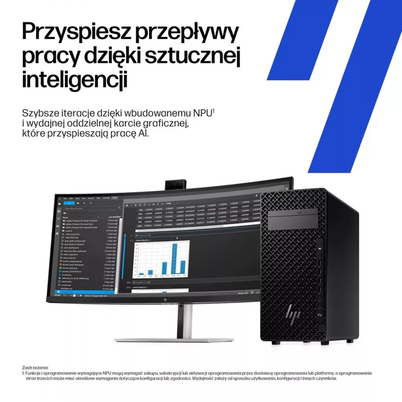 HP Z2 Tower G1i Workstation Ultra 7 265 vPro 32GB DDR5 5600 SSD1TB RTX A1000_8GB DVD-RW 700W W11Pro 3Y OnSite