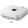 Nešiojamųjų kompiuterių dokas Satechi ST-GMMSHS laidinis USB 3.2 Gen 2 Type-C baltas