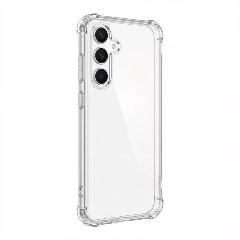 Telefono dėklas Samsung Clear Cover Mobeen skirtas Samsung Galaxy S24 FE plonas lengvas, modelis GP-FPS721AECTW
