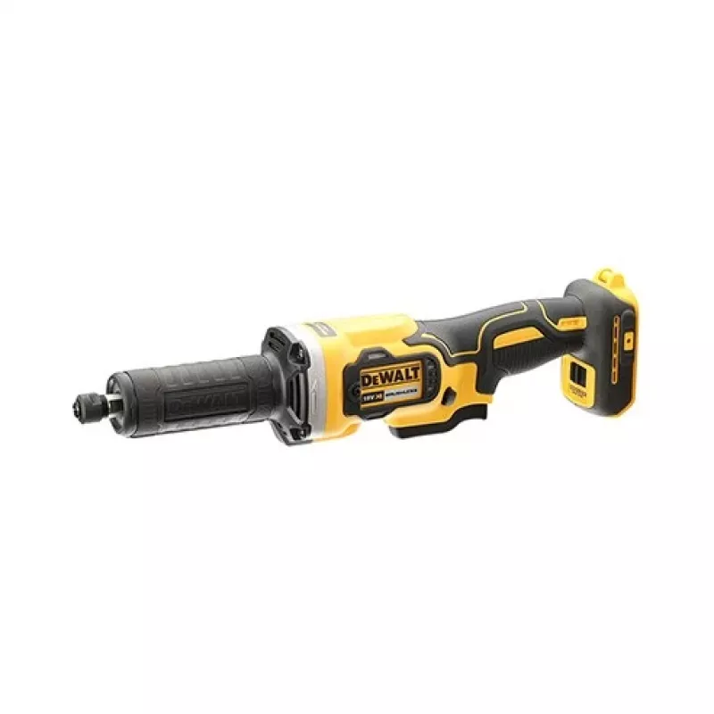 Tiesaus pavidalo šlifuoklis DeWALT DCG426N-XJ, 18 V baterija, 5000–25000 aps./min., įvorės Ø iki 6 mm, 760 W išėjimo galia, 1,19 kg