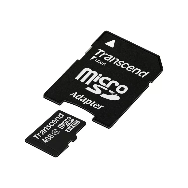 „Flash“ atmintis Transcend 4 GB microSDHC Class 4 TS4GUSDHC4