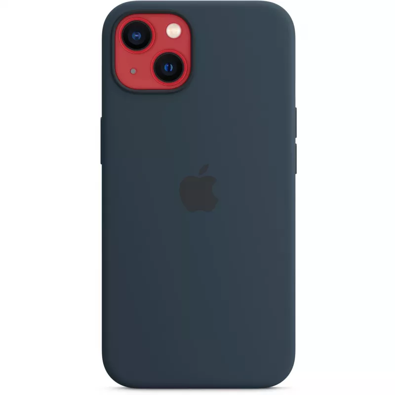 Apple silikoninis dėklas iPhone 13 su MagSafe (abyss Mėlyna)