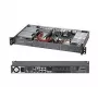 Kompiuterio korpusas Supermicro SC504-203B Mini Tower Juoda