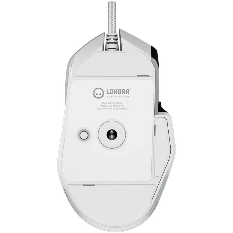 Žaidimų pelė LORGAR MSP80 8000 Hz laidinė