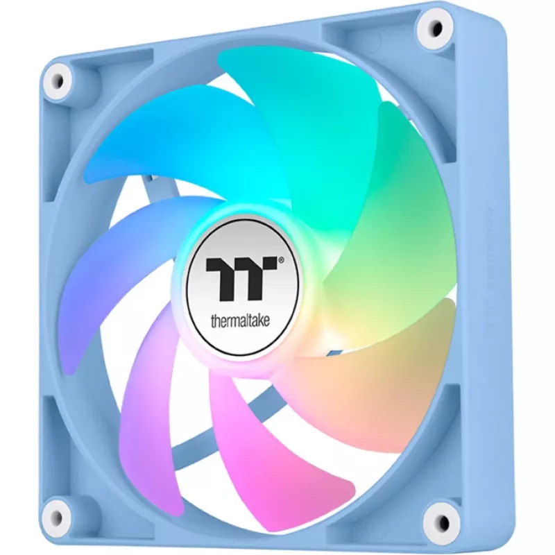 Thermaltake CT140 ARGB 140mm korpuso ventiliatorius, 2 vnt. pakuotėje, mėlynas