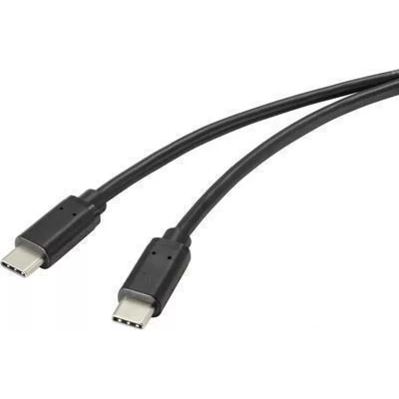 Renkforce RF-4716840 USB laidas 1 m USB 2.0 USB A USB C juodas (RF-4716840)