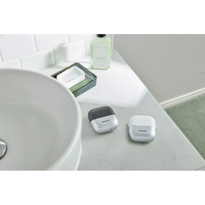 Panasonic ES-CM3BKS503 vyriškas skutimosi peiliukas Folijinis skutimosi peiliukas Juoda, Sidabrinė