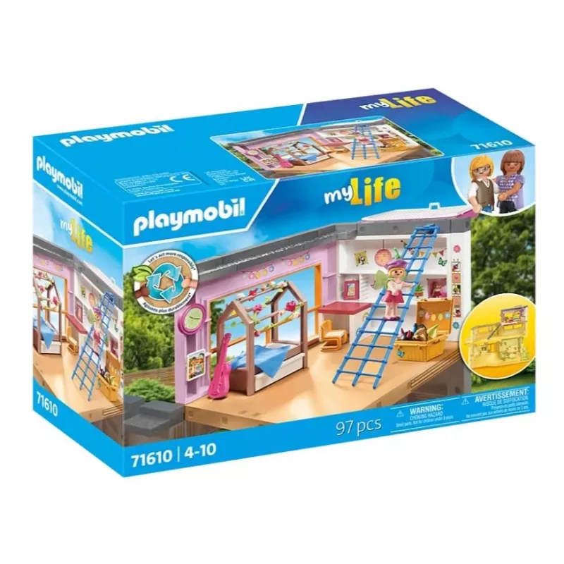 House Playmobil Mano gyvenimas Vaikų kambarys Spalvingas 71610