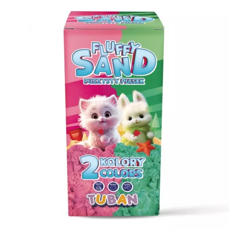 Rinkinys Purus Smėlis 2x70g Rožinis/Žalias TUBAN