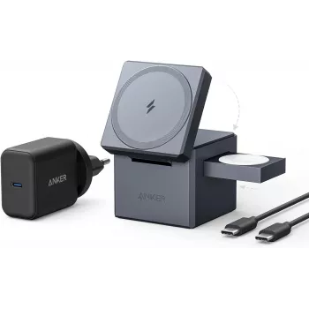 Mobiliojo įrenginio įkroviklis Anker Y1811G11 vidaus kintamoji srovė USB greitasis įkrovimas juoda