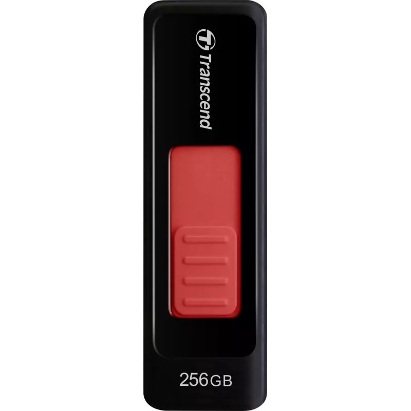 Transcend JetFlash 760 USB atmintinė 256 GB USB Type-A 3.2 Gen 1 (3.1 Gen 1) juoda - raudona (TS256GJF760)