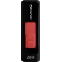 Transcend JetFlash 760 USB atmintinė 256 GB USB Type-A 3.2 Gen 1 (3.1 Gen 1) juoda - raudona (TS256GJF760)