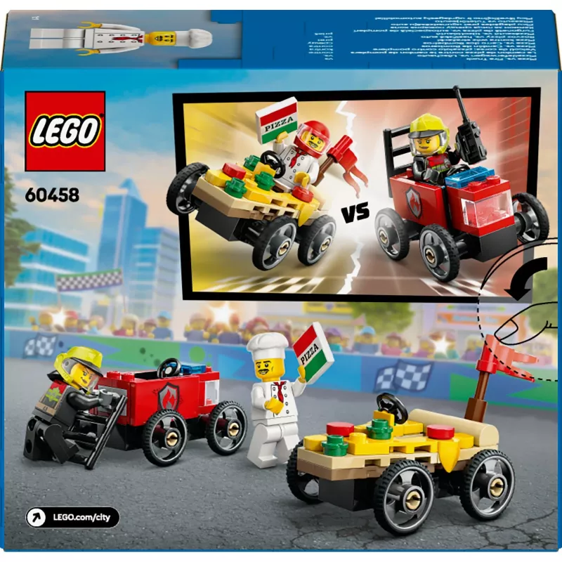 LEGO CITY 60458 Pica prieš gaisrinį automobilį