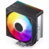 CPU aušintuvas Jonsbo CB40 juodas ARGB Single-Tower 225W TDP, 120mm PWM ventiliatorius