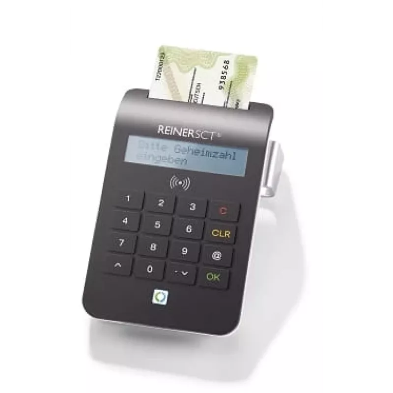 cyberJack RFID convenience taip pat ir naujai asmens tapatybės kortelei