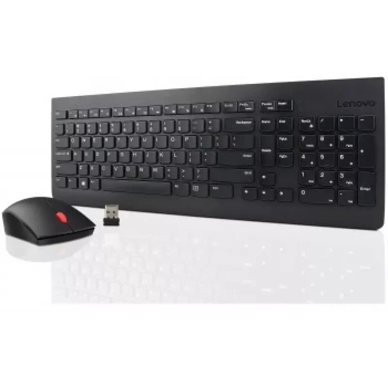 Belaidis klaviatūros ir pelės rinkinys Lenovo Essential 4X30M39491