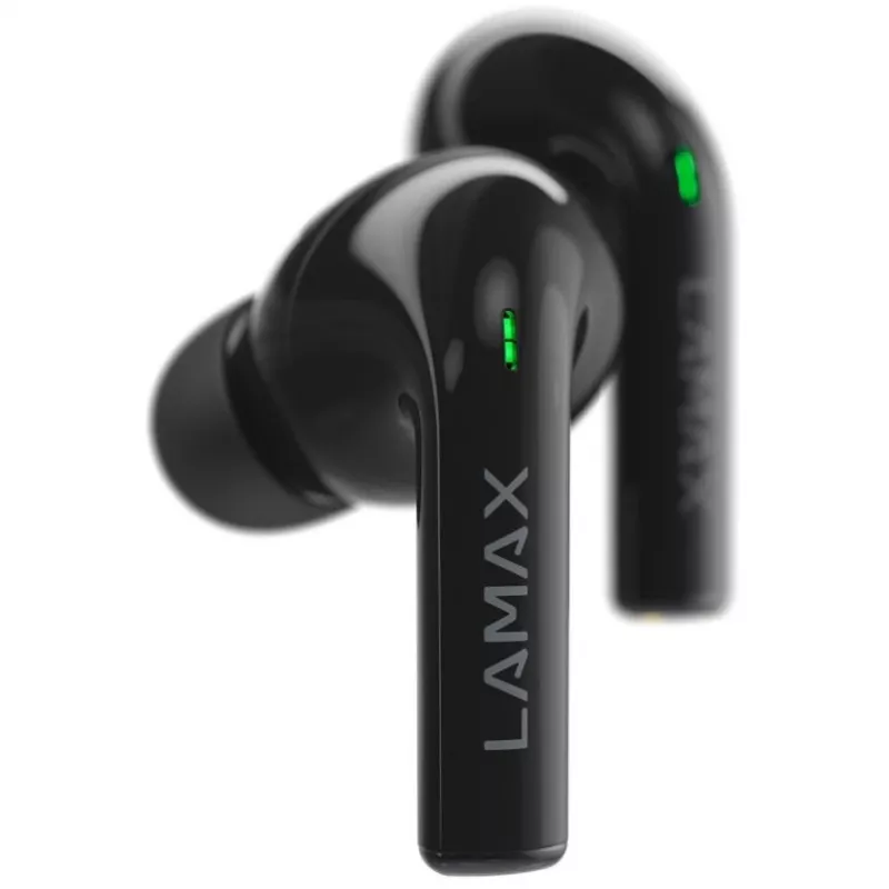 LAMAX Electronics Belaidės ausinės LAMAX CLIPS1 LMXCL1B Į AUSIS ĮDEDAMOS JUODOS - Ausinės