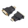 Microconnect HDM1924F laido jungčių adapteris DVI-D HDMI juodas