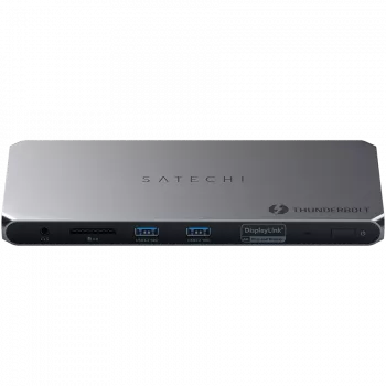 Satechi Thunderbolt 4 Dock ST-DT4MDM-EU — Thunderbolt 4 dokavimo stotelė, 2× HDMI 2.0, 2× USB-A 3.2