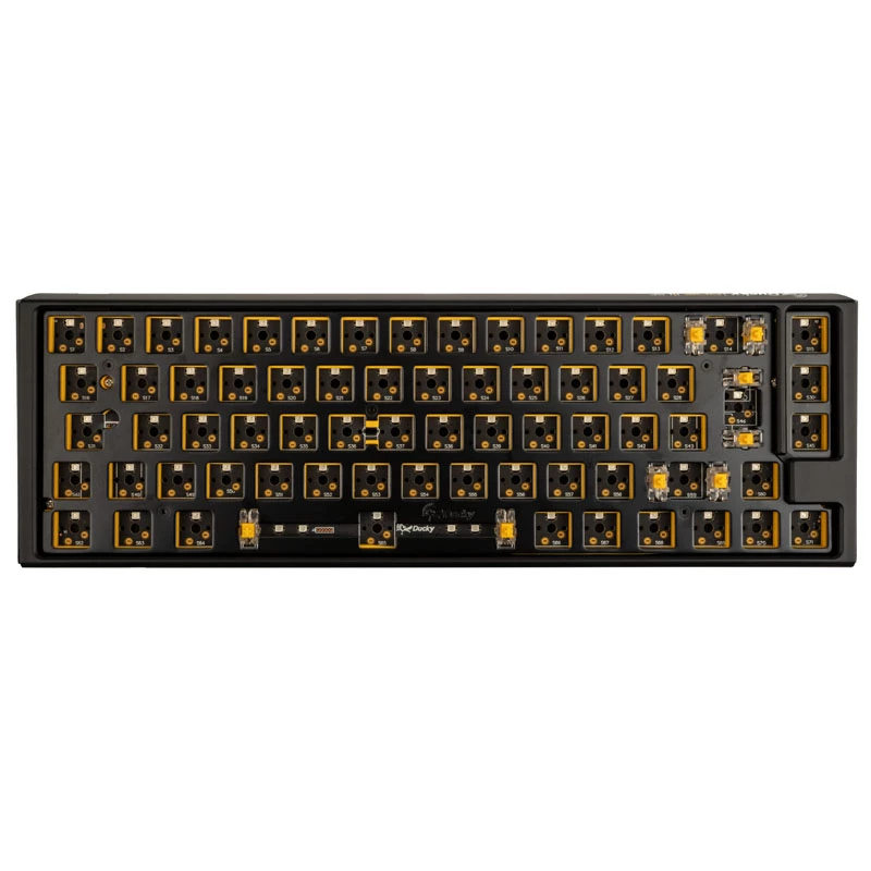 Ducky One 3 Hot-Swap Barebone SF žaidimų klaviatūra USB US English juoda