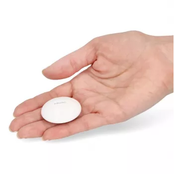 Temperatūros jutiklis Fibaro FGBRS-001 laisvai pastatomas belaidis — vidaus, 2400 MHz, CR2032, tikslumas ±0,5°C