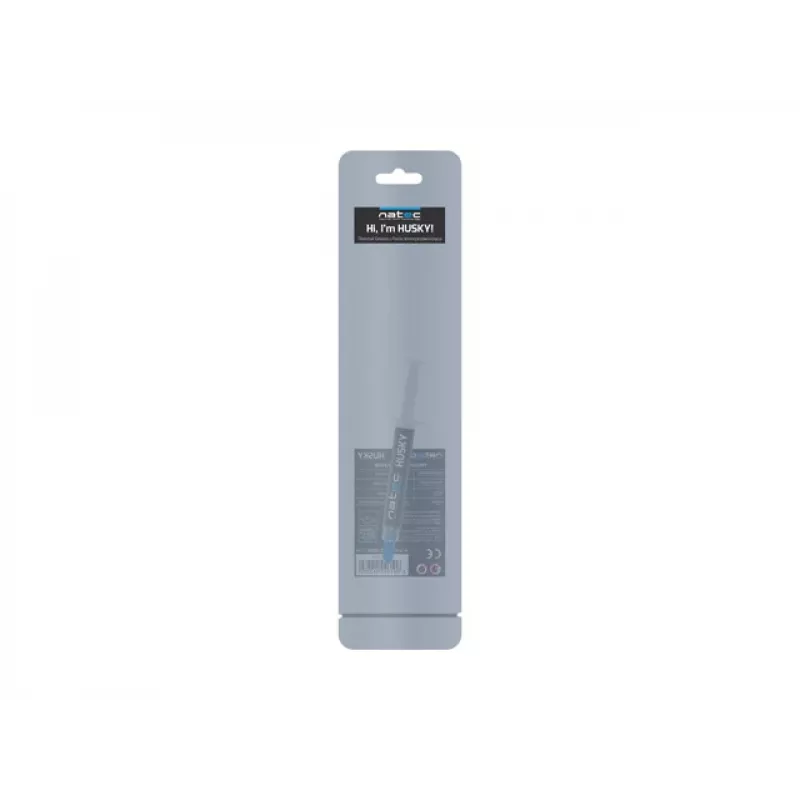 Termo pasta NATEC Husky NPT-1324, šilumos laidumas 4.63 W/m·K, tūris 2 ml, tankis 2.5 g/cm³