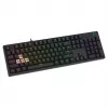 Mechaninė žaidimų klaviatūra SAVIO STYX Outemu Blue Hot-Swap RGB USB QWERTY US International juoda 104 klavišų pilno dydžio