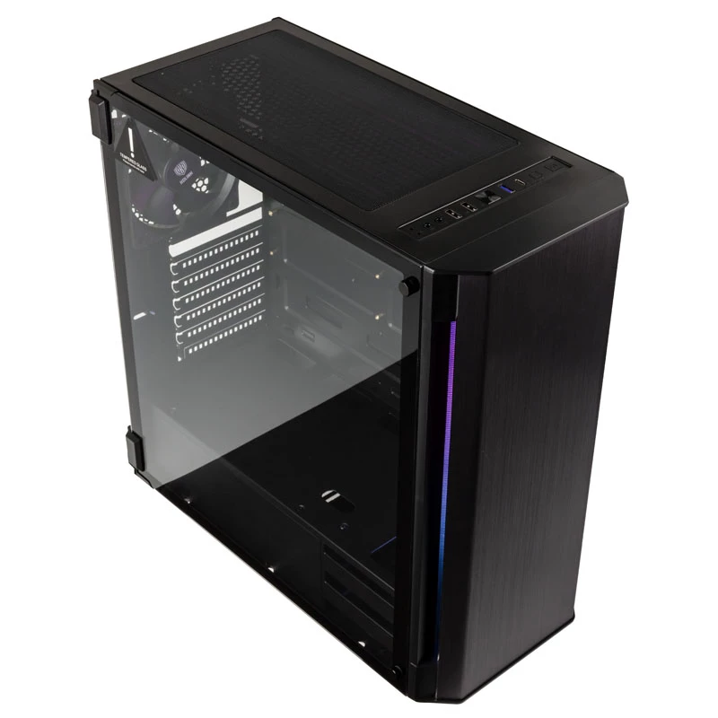 Kompiuterio korpusas Kolink Refine RGB Mid Tower juodas