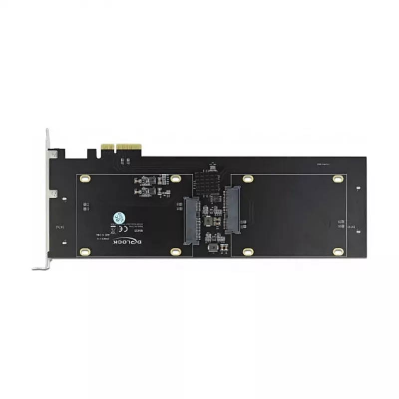 PCI Express x2 plokštė DeLOCK 90433, skirta 4 SATA HDD SSD RAID