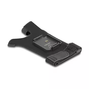 Rankos dirželis DeLOCK 90609 juodas neopreno nailono polimero PU patvarus sukibimas
