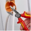 Knipex 13 46 165 kabelių nuėmiklis raudonas, geltonas