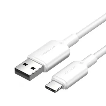 Kabelis USB-C į USB2.0 / 1 m baltas Ctqwf Vention