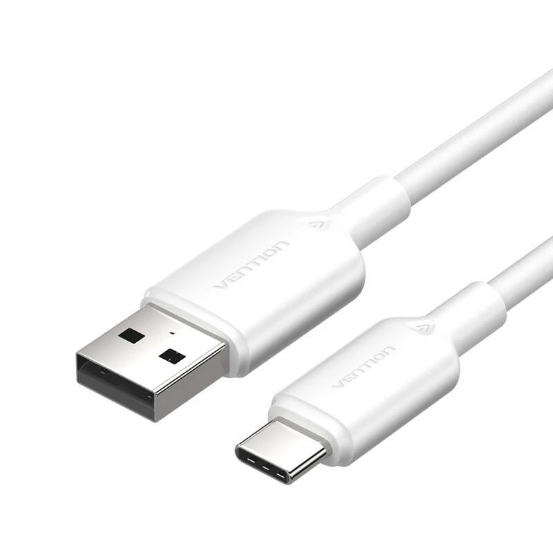 Kabelis USB-C į USB2.0 / 1 m baltas Ctqwf Vention