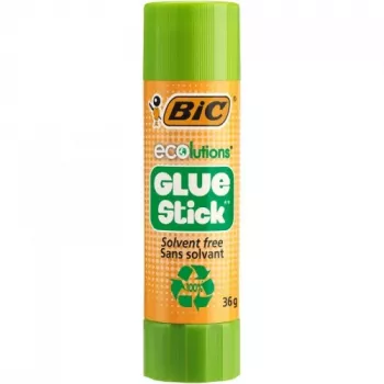 Klijų lazdelė BIC ECO GLUSTIC 36 g — BIC prekės ženklo klijų lazdelė 36g