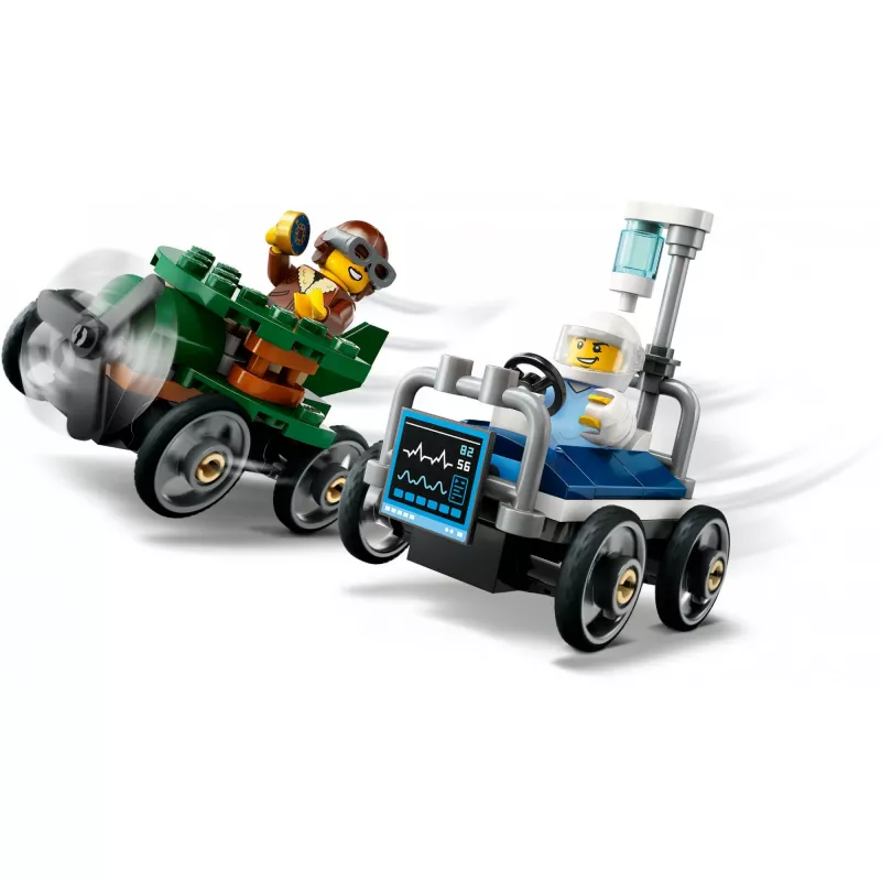 LEGO CITY 60459 Lėktuvas prieš ligoninės lovą
