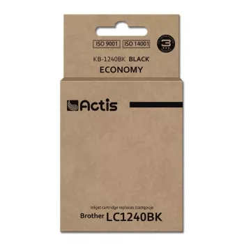 Actis KB-1240Bk rašalas (pakaitinis Brother LC1240BK/LC1220BK; Standartinis; 19 ml; 600 puslapių, juodas)