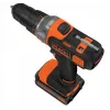 Juoda & Decker MT218KB grąžtas 800 RPM Juoda, oranžinė 1,46 kg