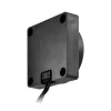 Pump BitsPower K1M — kompaktiškas juodas vandens aušinimo siurblys, 8–16V, 0,7A, 8,4W, 62×62×28,1 mm