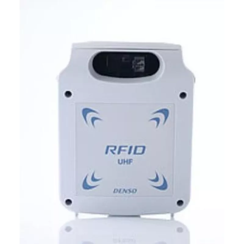 RFID skaitytuvas Denso SP1-QUBi su Bluetooth ir USB, įmontuota 2900 mAh ličio jonų baterija, baltas