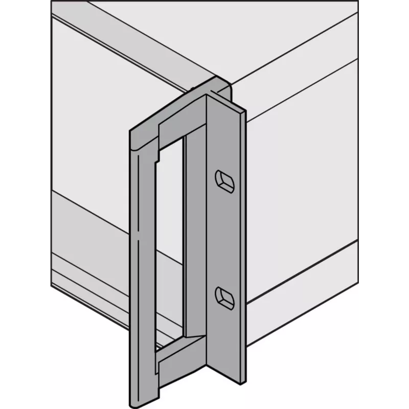 SCHROFF RATIOPAC PRO 19BRACKET W.HANDLE 4U - Stovo priedas (24572702)