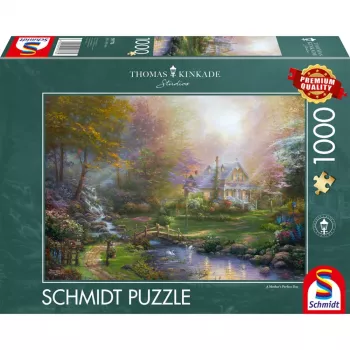 1000 dalių dėlionė Schmidt Spiele Thomas Kinkade Studios „The Perfect Mother's Day“ – 1000 vnt.
