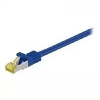 Wentronic GoobayCat.7 neapdorotas laido komutacinis kabelis, S/FTP (PiMP), mėlynas, 30 m - LSZH be halogenų, varis, RJ45 kištukas (91673)