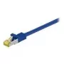 Wentronic GoobayCat.7 neapdorotas laido komutacinis kabelis, S/FTP (PiMP), mėlynas, 30 m - LSZH be halogenų, varis, RJ45 kištukas (91673)